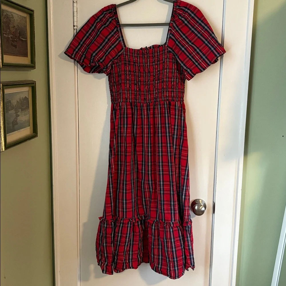 Draper James Red Plaid Dress - Picture 4 of 4
